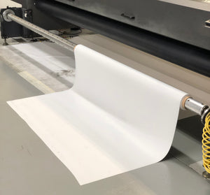 White printable vinyl flooring on roll